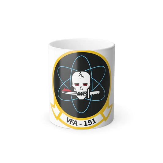 VFA 151 Vigilantes (U.S. Navy) Color Changing Mug 11oz-11oz-Go Mug Yourself
