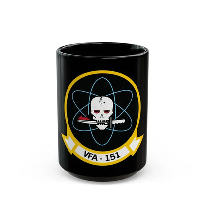 VFA 151 Vigilantes (U.S. Navy) Black Coffee Mug 15oz - Go Mug Yourself