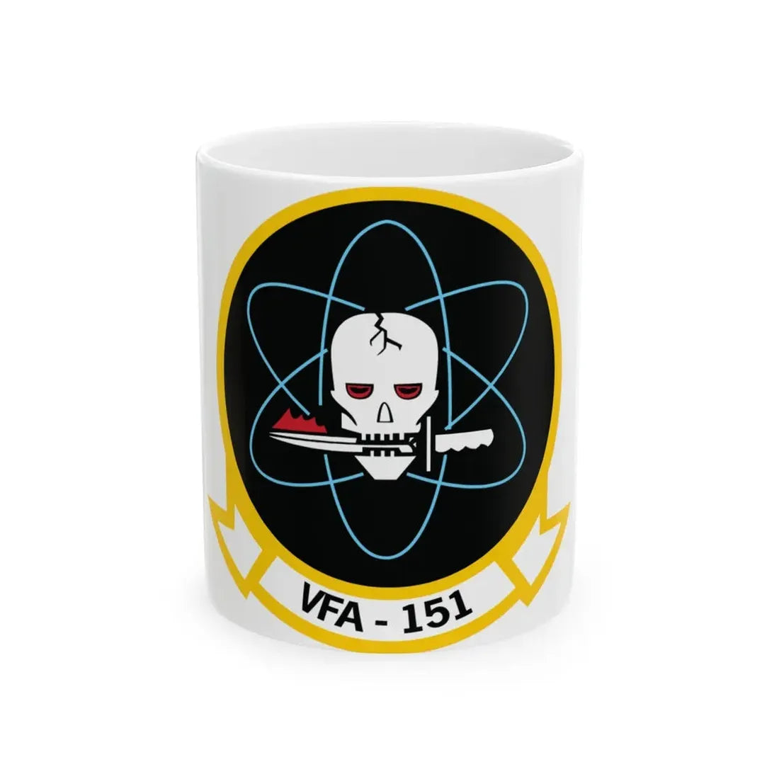 VFA 151 Vigilantes (U.S. Navy) White Coffee Mug 11oz - Go Mug Yourself