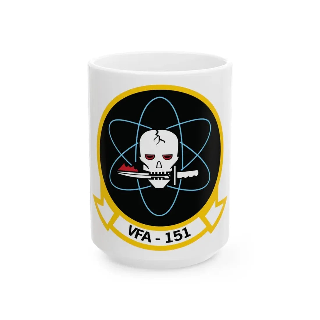 VFA 151 Vigilantes (U.S. Navy) White Coffee Mug 15oz - Go Mug Yourself