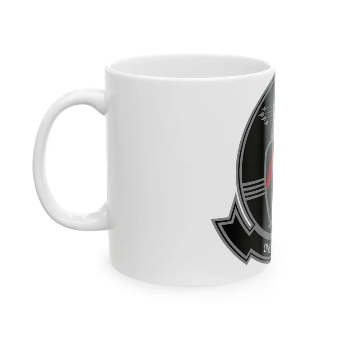 VFA 154 Strike Fighter Squadron 154 Black Knights (USMC) White Coffee Mug - Go Mug Yourself