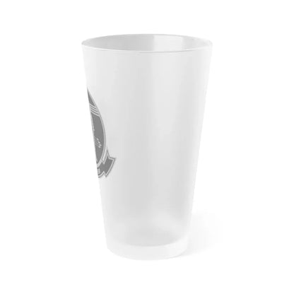 VFA 154 Strike Fighter Squadron 154 US Navy insignia 2013 (U.S. Navy) Frosted Pint Glass 16oz - Go Mug Yourself