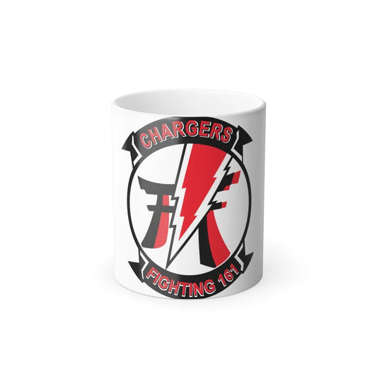 VFA 161 Charges (U.S. Navy) Color Changing Mug 11oz-11oz-Go Mug Yourself