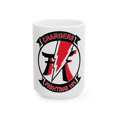 VFA 161 Charges (U.S. Navy) White Coffee Mug 15oz - Go Mug Yourself