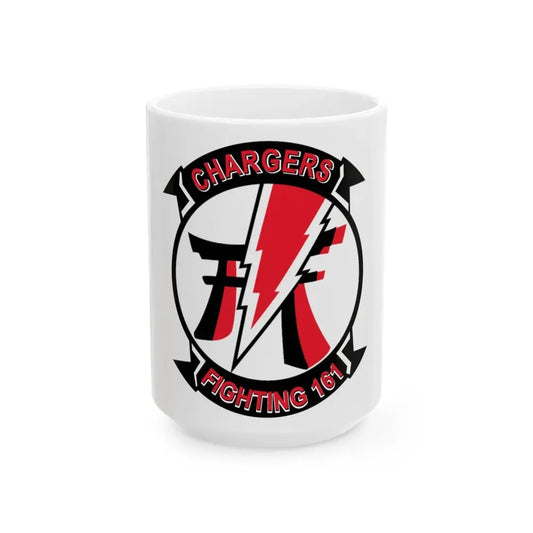 VFA 161 Charges (U.S. Navy) White Coffee Mug 15oz - Go Mug Yourself