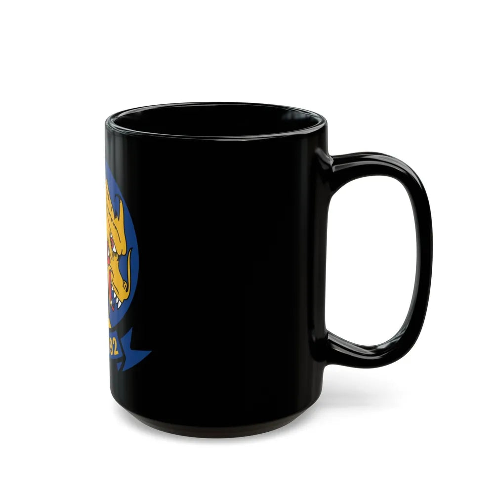 VFA 192 Golden Dragons (U.S. Navy) Black Coffee Mug-Go Mug Yourself