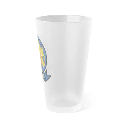 VFA 192 Golden Dragons (U.S. Navy) Frosted Pint Glass 16oz - Go Mug Yourself