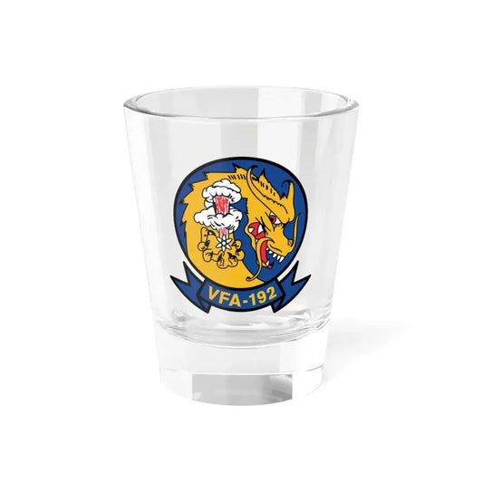 VFA 192 Golden Dragons (U.S. Navy) Shot Glass 1.5oz 1.5oz - Go Mug Yourself