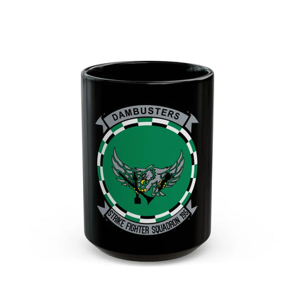 VFA 195 Dambusters (U.S. Navy) Black Coffee Mug-15oz-Go Mug Yourself