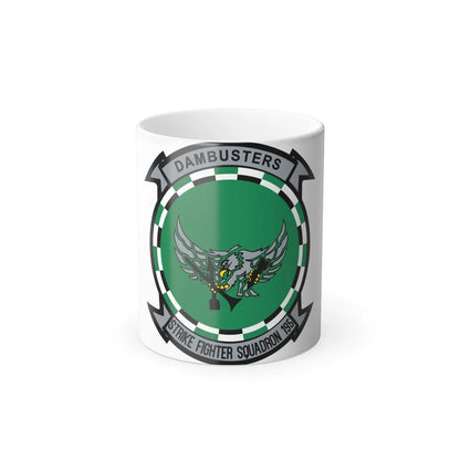 VFA 195 Dambusters (U.S. Navy) Color Changing Mug 11oz-11oz-Go Mug Yourself
