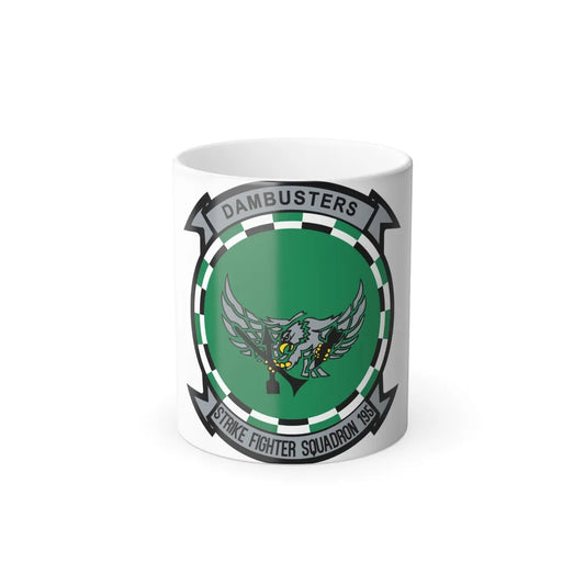 VFA 195 Dambusters (U.S. Navy) Color Changing Mug 11oz-11oz-Go Mug Yourself