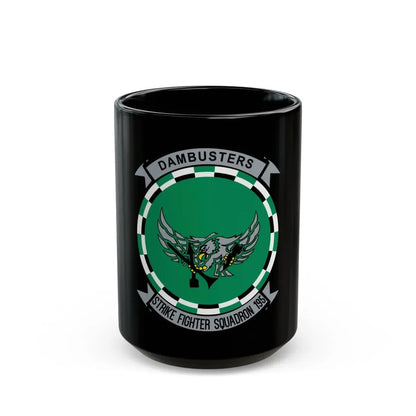 VFA 195 Dambusters (U.S. Navy) Black Coffee Mug 15oz - Go Mug Yourself