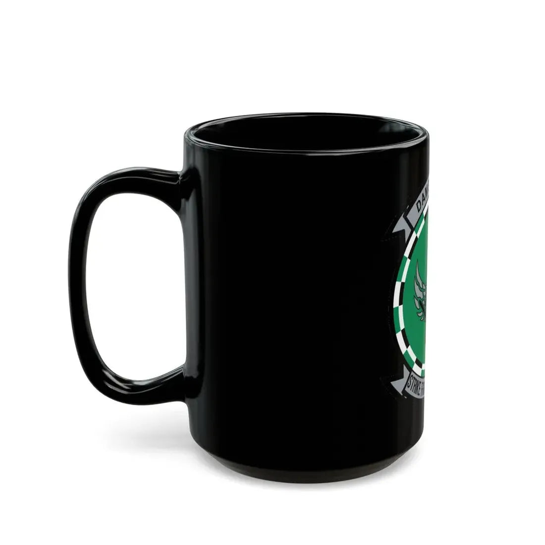 VFA 195 Strike Fighter Squadron 195 (U.S. Navy) Black Coffee Mug - Go Mug Yourself