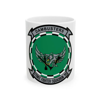 VFA 195 Strike Fighter Squadron 195 (U.S. Navy) White Coffee Mug 11oz - Go Mug Yourself