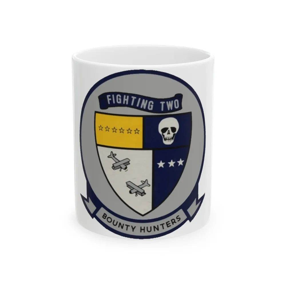 VFA 2 1 (U.S. Navy) White Coffee Mug-11oz-Go Mug Yourself