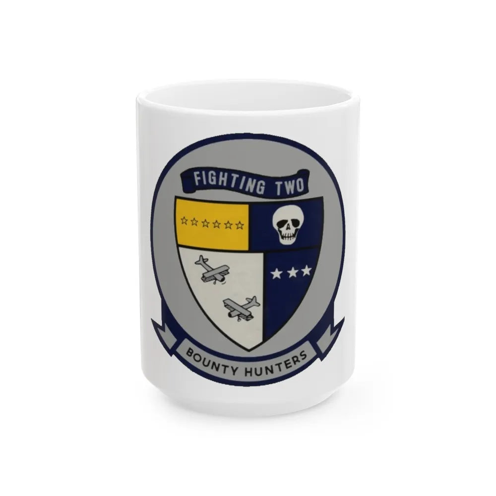 VFA 2 1 (U.S. Navy) White Coffee Mug-15oz-Go Mug Yourself