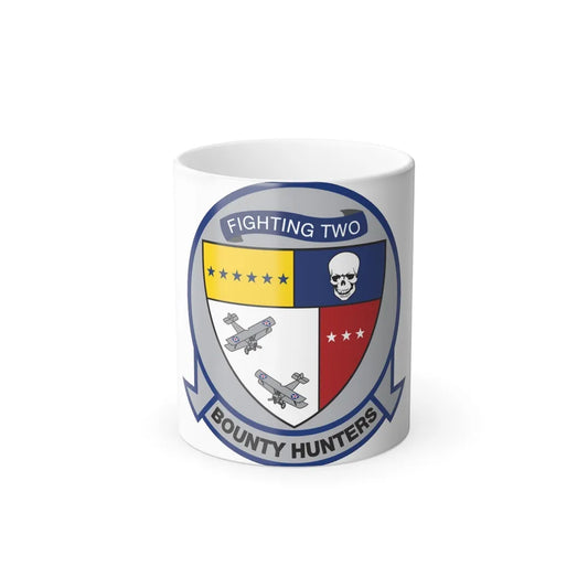 VFA 2 (U.S. Navy) Color Changing Mug 11oz-11oz-Go Mug Yourself