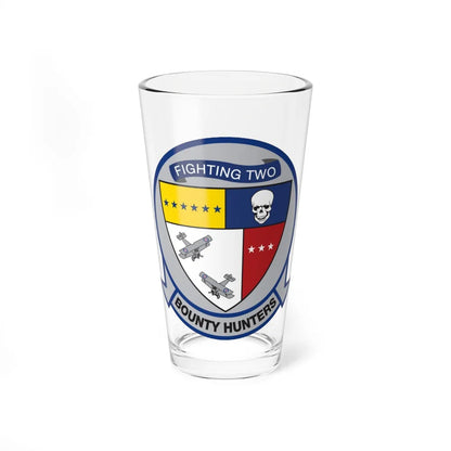 VFA 2 (U.S. Navy) Pint Glass 16oz-16oz-Go Mug Yourself