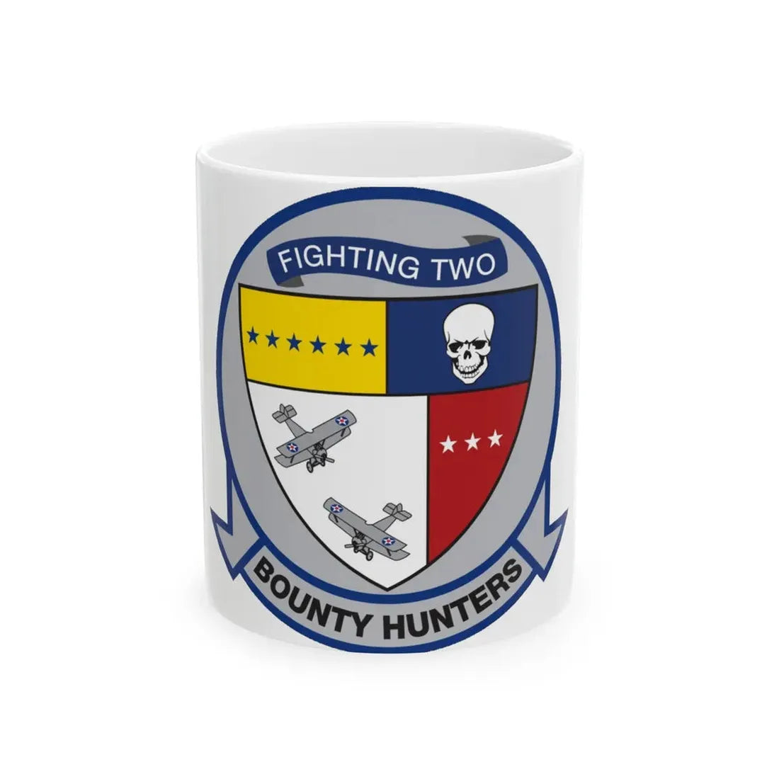 VFA 2 (U.S. Navy) White Coffee Mug 11oz - Go Mug Yourself