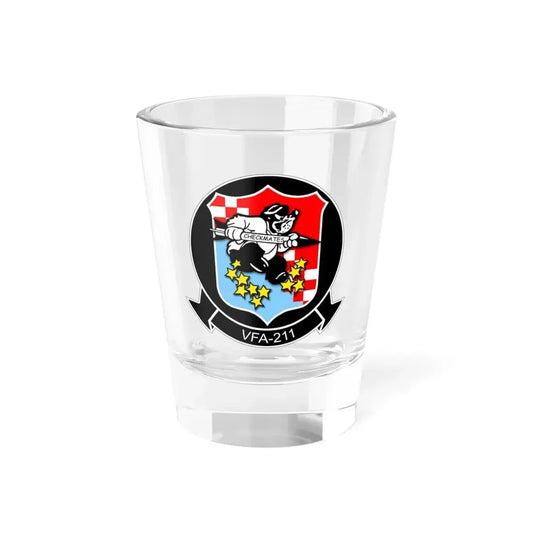 VFA 211 Strike Fighter Squadron 211 (U.S. Navy) Shot Glass 1.5oz 1.5oz - Go Mug Yourself