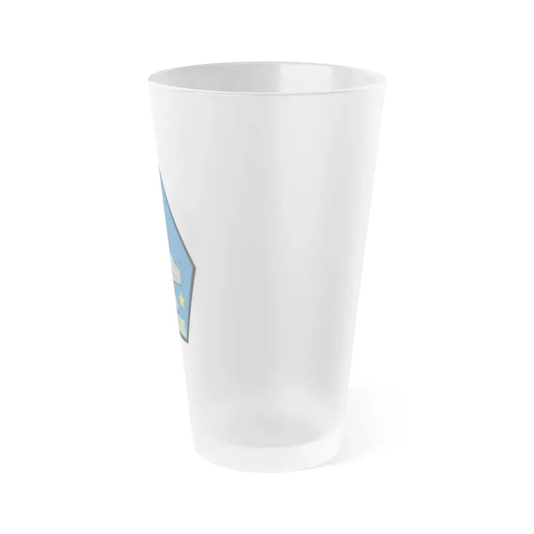 VFA 213 Black Lions (U.S. Navy) Frosted Pint Glass 16oz - Go Mug Yourself
