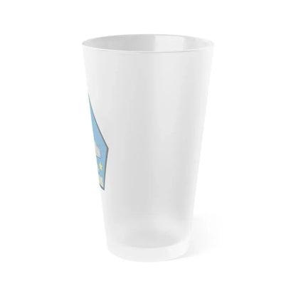 VFA 213 Black Lions (U.S. Navy) Frosted Pint Glass 16oz - Go Mug Yourself