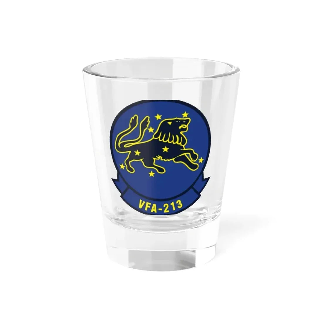 VFA 213 Strike Fighter Squadron 213 (U.S. Navy) Shot Glass 1.5oz 1.5oz - Go Mug Yourself