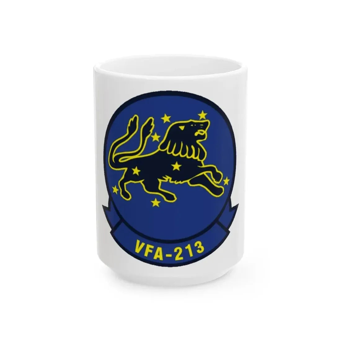 VFA 213 Strike Fighter Squadron 213 (U.S. Navy) White Coffee Mug 15oz - Go Mug Yourself