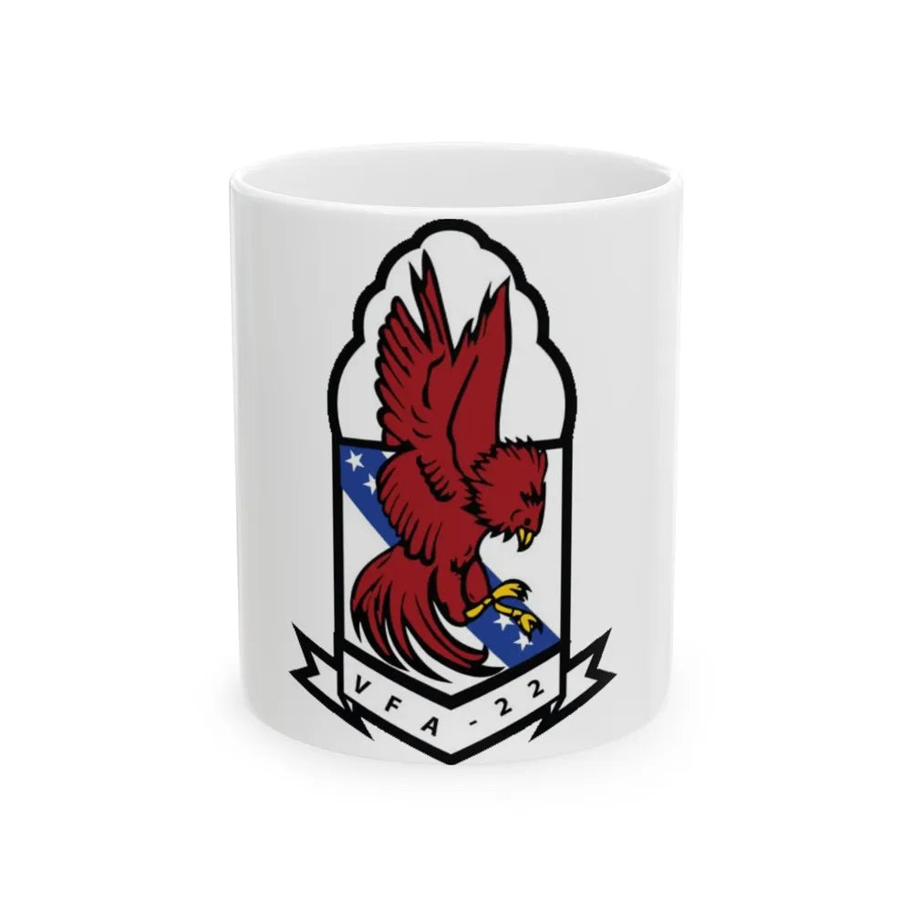 VFA 22 (U.S. Navy) White Coffee Mug-11oz-Go Mug Yourself