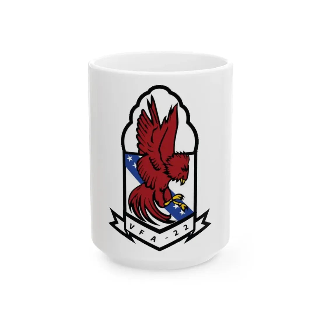 VFA 22 (U.S. Navy) White Coffee Mug 15oz - Go Mug Yourself