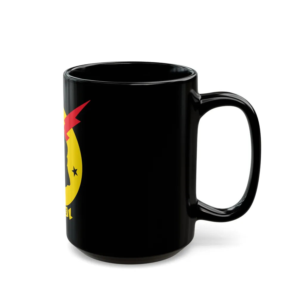 VFA 25 Fist of the Fleet (U.S. Navy) Black Coffee Mug-Go Mug Yourself