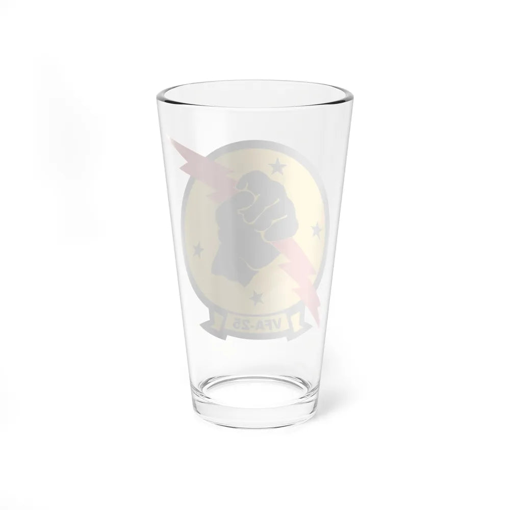 VFA 25 Fist of the Fleet (U.S. Navy) Pint Glass 16oz-Go Mug Yourself