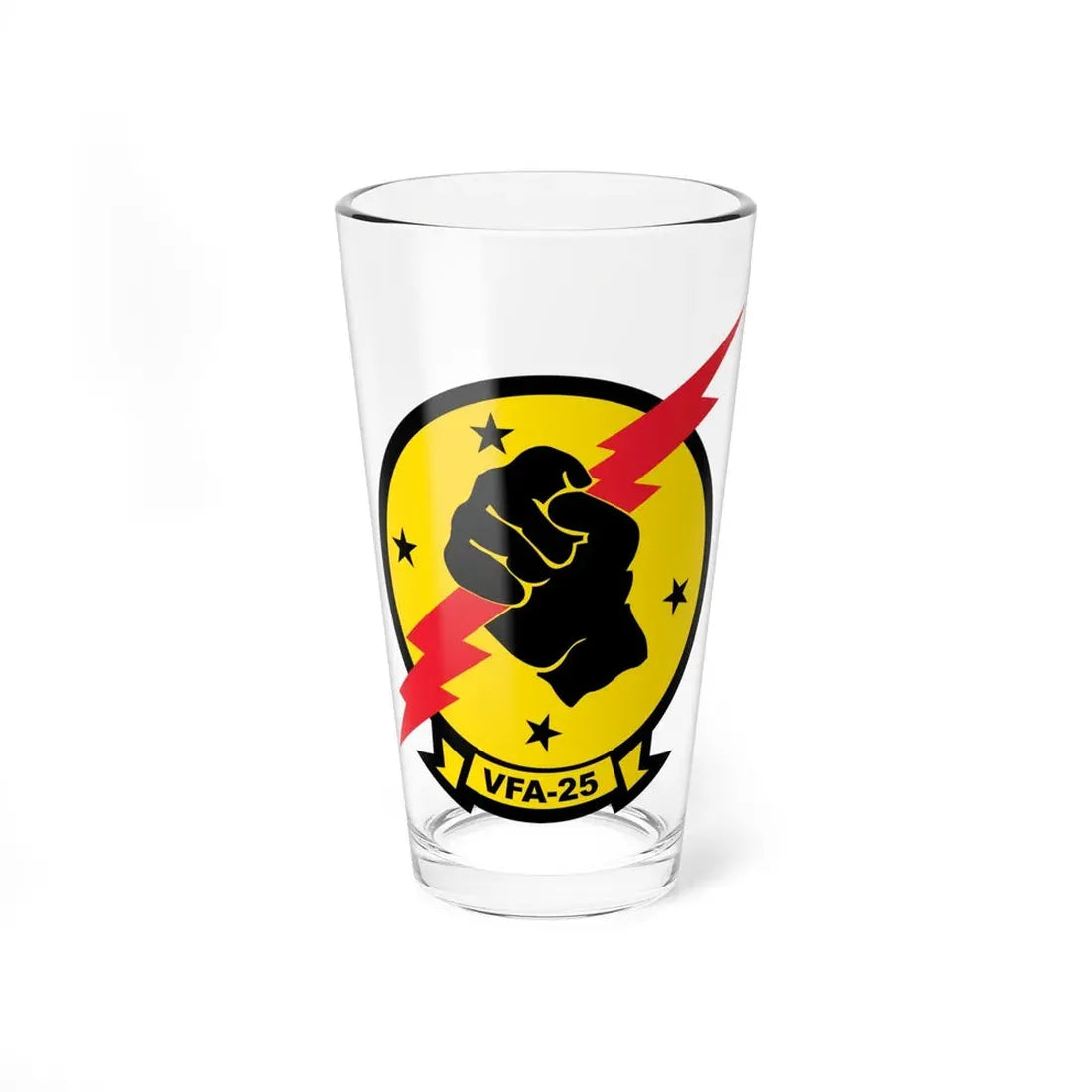 VFA 25 Fist of the Fleet (U.S. Navy) Pint Glass 16oz 16oz - Go Mug Yourself