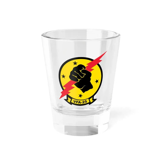 VFA 25 Fist of the Fleet (U.S. Navy) Shot Glass 1.5oz 1.5oz - Go Mug Yourself