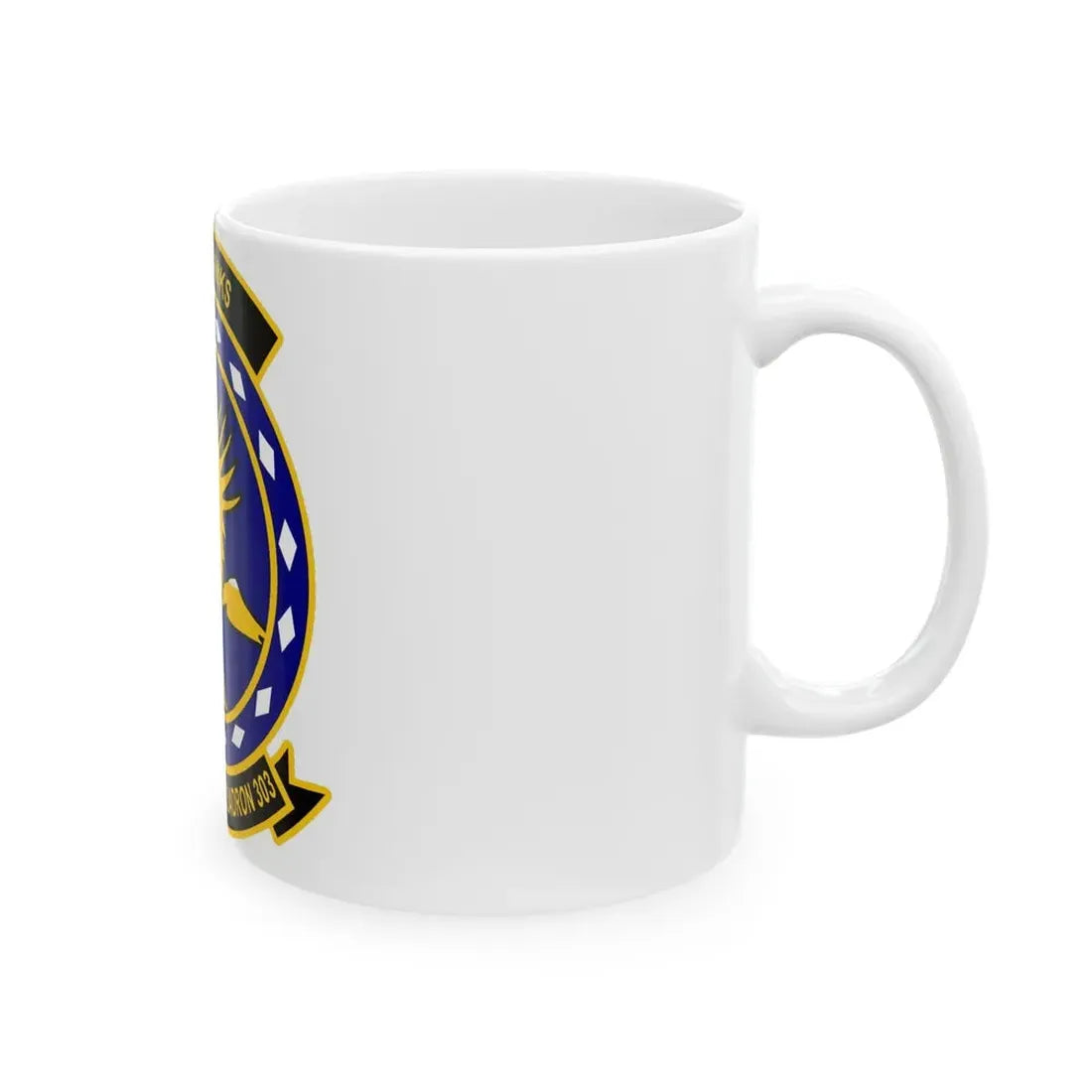 VFA 303 Strike Fighter Squadron 303 (U.S. Navy) White Coffee Mug - Go Mug Yourself