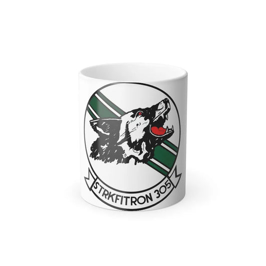 VFA 305 Strike Fighter Squadron 305 (U.S. Navy) Color Changing Mug 11oz-11oz-Go Mug Yourself