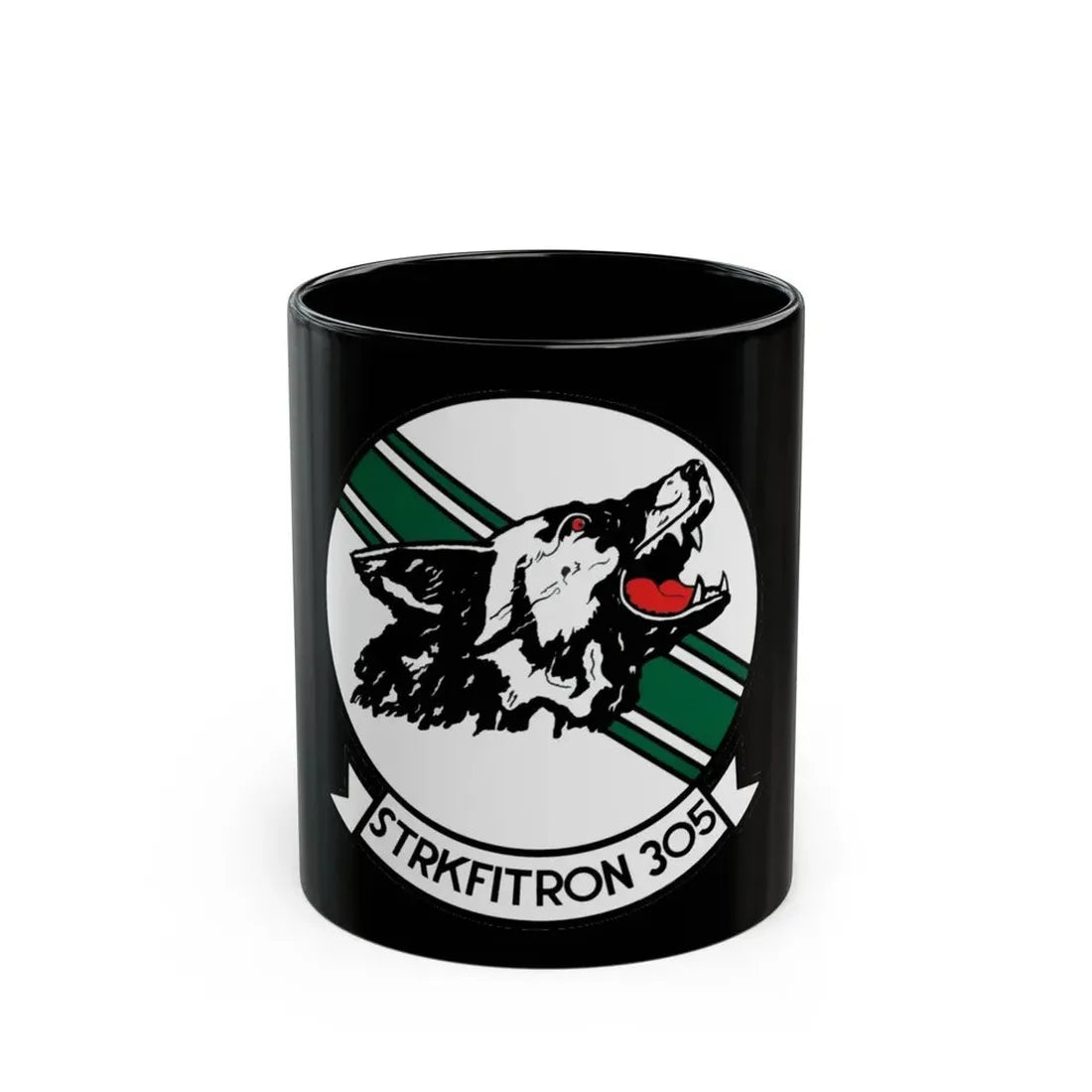VFA 305 Strike Fighter Squadron 305 (U.S. Navy) Black Coffee Mug 11oz - Go Mug Yourself