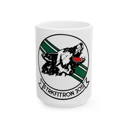 VFA 305 Strike Fighter Squadron 305 (U.S. Navy) White Coffee Mug 15oz - Go Mug Yourself