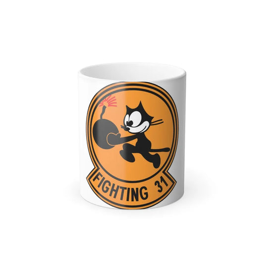 VFA 31 Strike Fighter Squadron 31 (U.S. Navy) Color Changing Mug 11oz-11oz-Go Mug Yourself