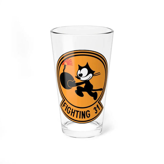 VFA 31 Strike Fighter Squadron 31 (U.S. Navy) Pint Glass 16oz 16oz - Go Mug Yourself