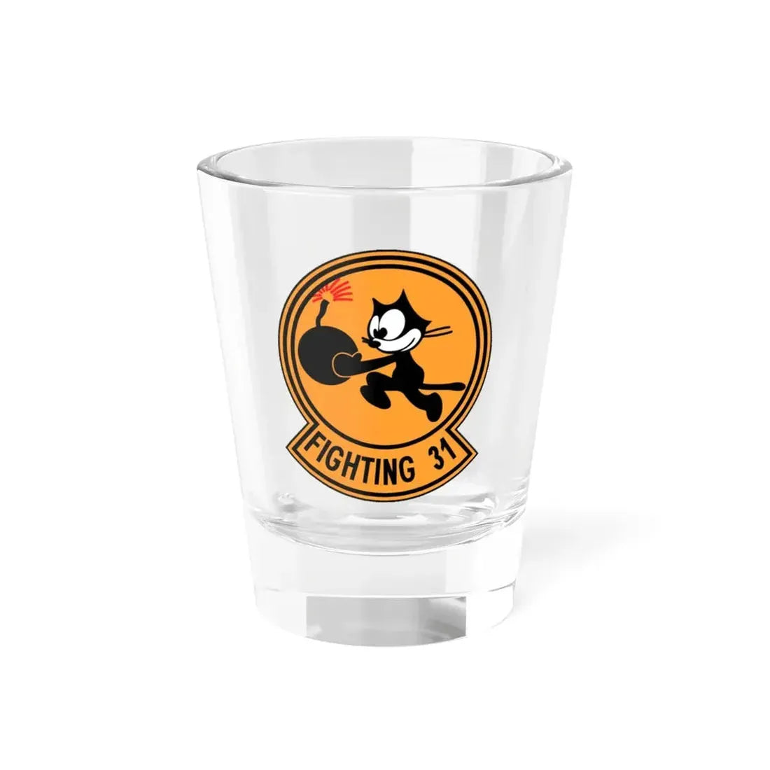 VFA 31 Strike Fighter Squadron 31 (U.S. Navy) Shot Glass 1.5oz 1.5oz - Go Mug Yourself