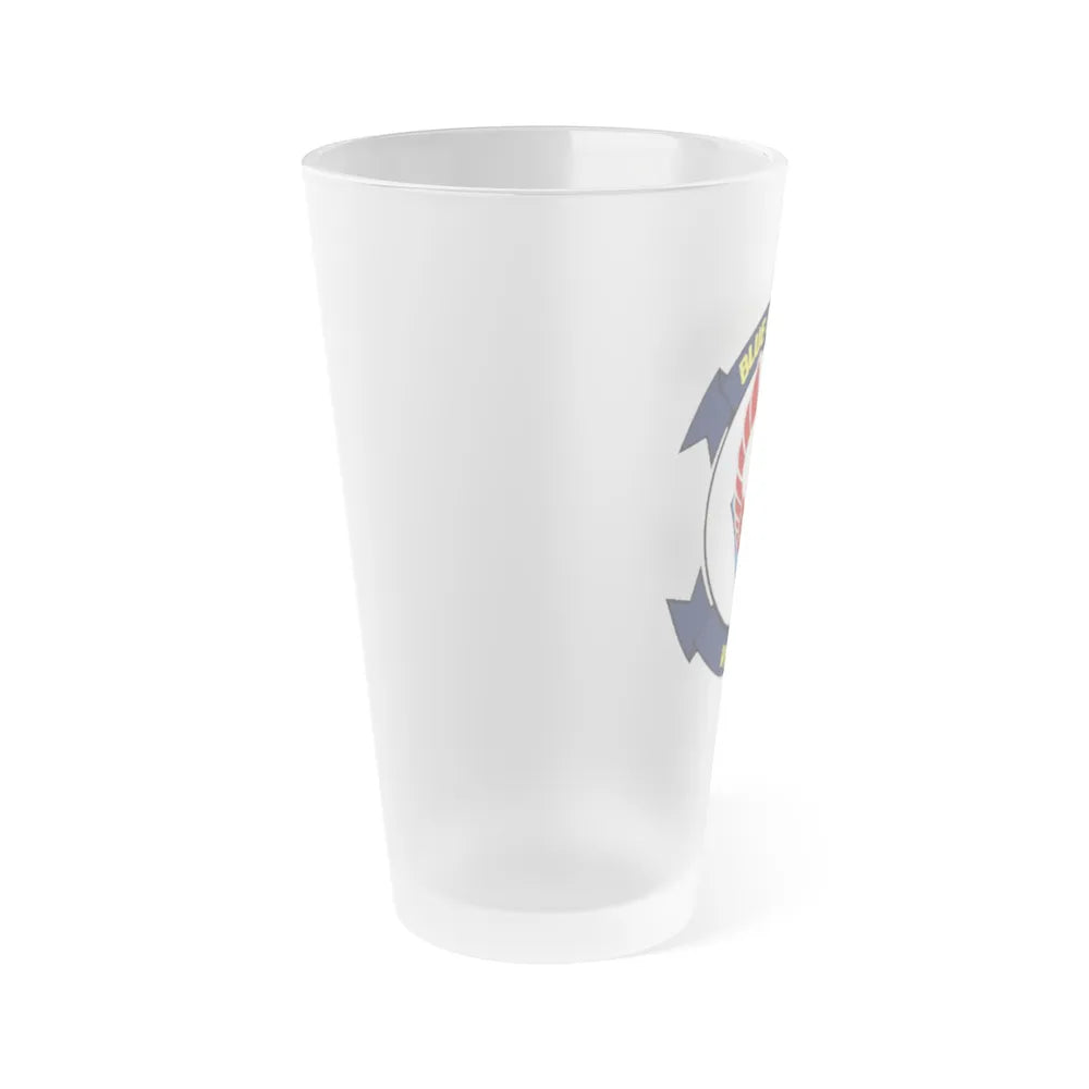 VFA 34 1 (U.S. Navy) Frosted Pint Glass 16oz-Go Mug Yourself