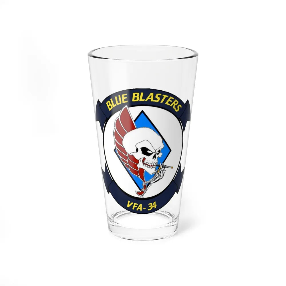 VFA 34 1 (U.S. Navy) Pint Glass 16oz-16oz-Go Mug Yourself