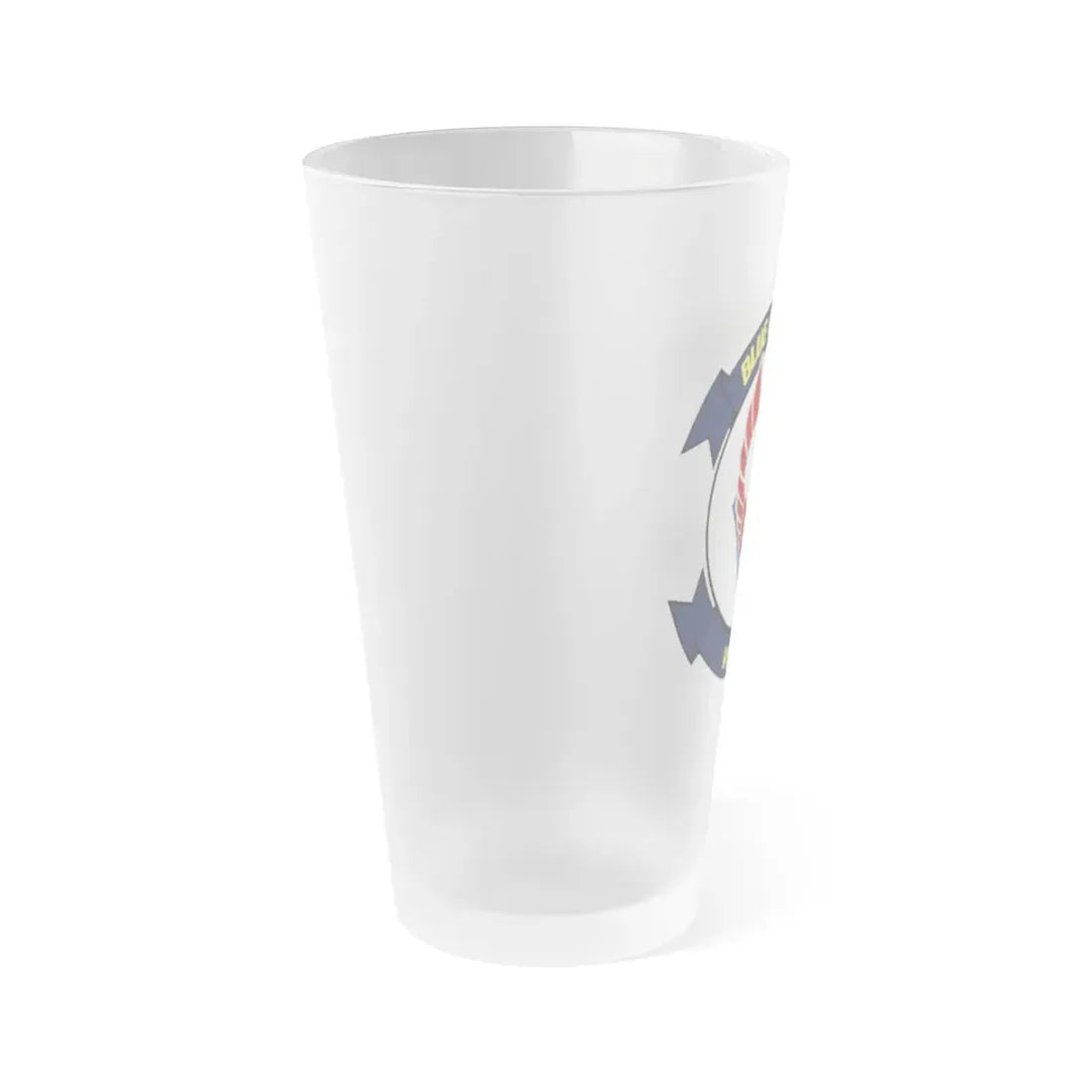 VFA 34 1 (U.S. Navy) Frosted Pint Glass 16oz - Go Mug Yourself