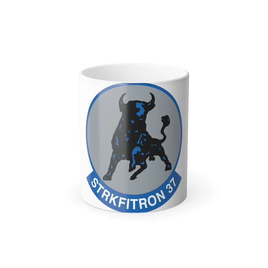 VFA 37 Ragin' Bulls STRKFITRON 37 (U.S. Navy) Color Changing Mug 11oz-11oz-Go Mug Yourself