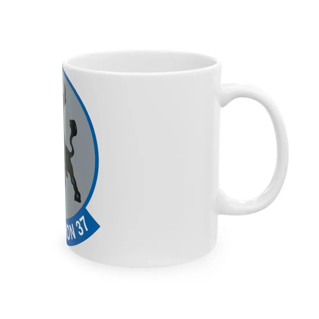 VFA 37 Ragin' Bulls STRKFITRON 37 (U.S. Navy) White Coffee Mug - Go Mug Yourself