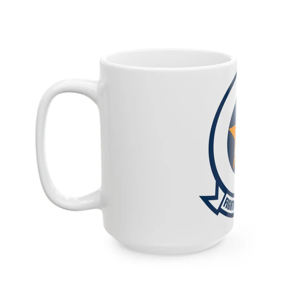 VFA 51 Fighting Fifty One (U.S. Navy) White Coffee Mug-Go Mug Yourself