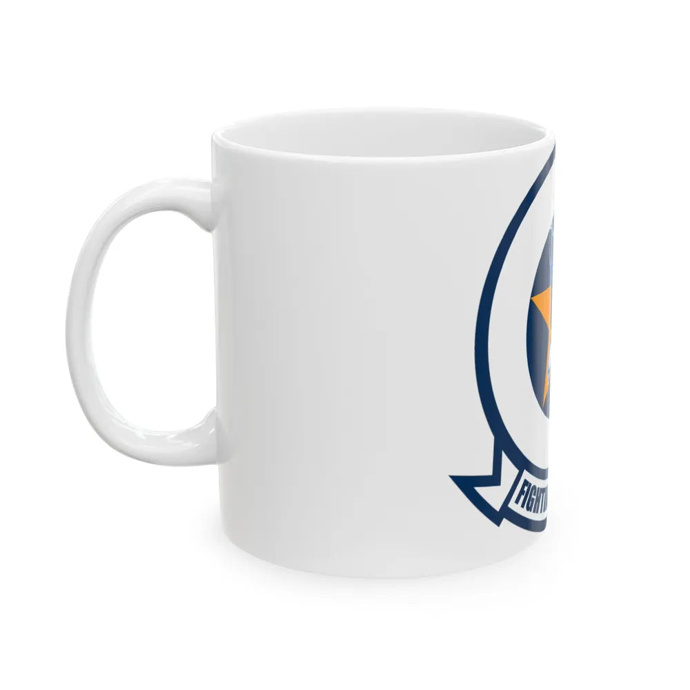 VFA 51 Fighting Fifty One (U.S. Navy) White Coffee Mug-Go Mug Yourself