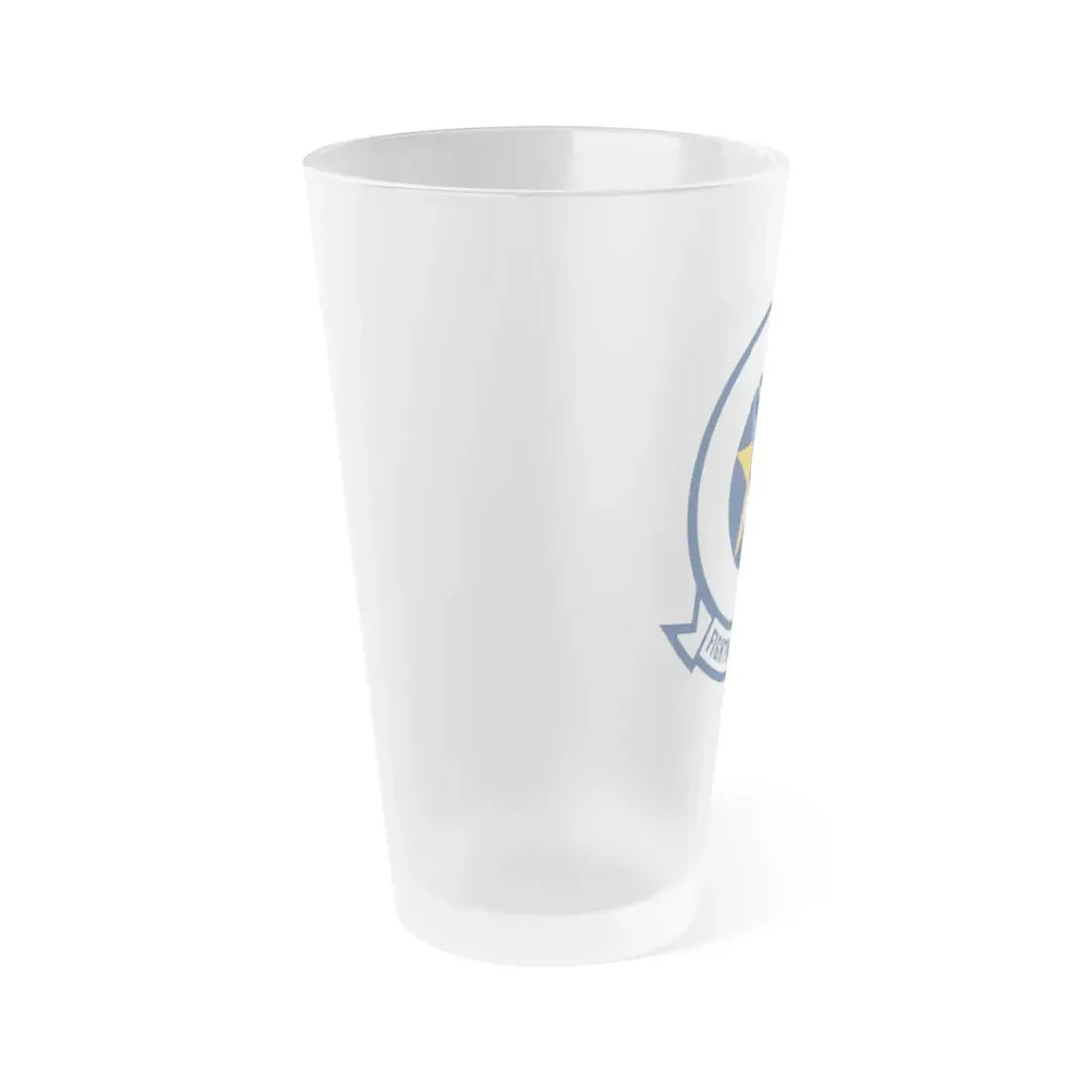 VFA 51 Fighting Fifty One (U.S. Navy) Frosted Pint Glass 16oz - Go Mug Yourself