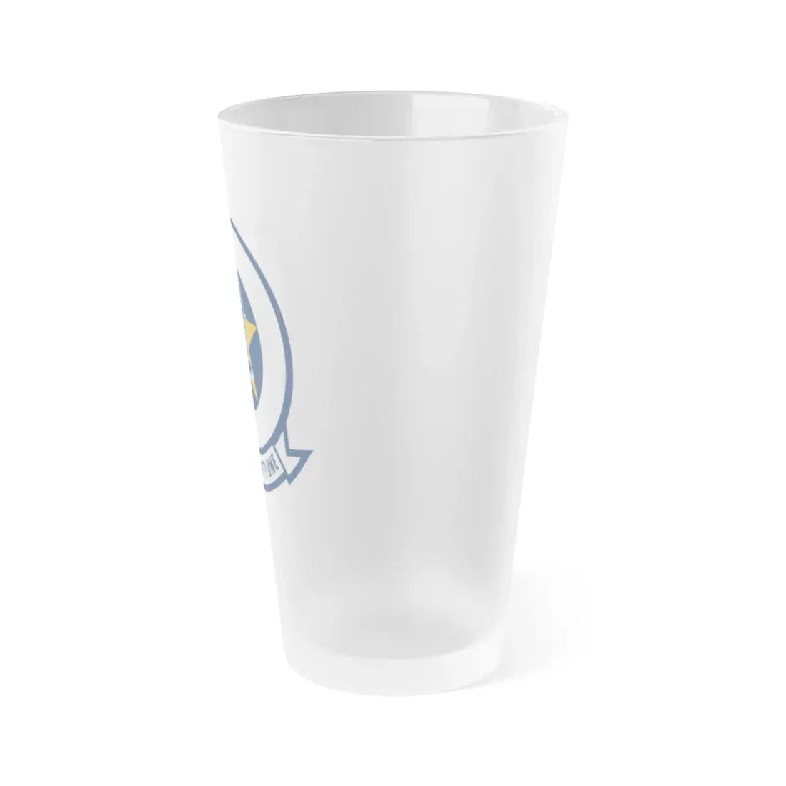 VFA 51 Fighting Fifty One (U.S. Navy) Frosted Pint Glass 16oz - Go Mug Yourself